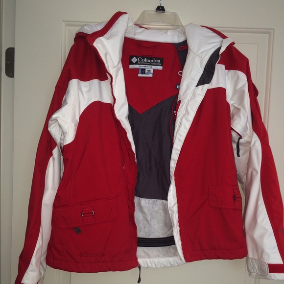 Columbia jacket shell.  size large