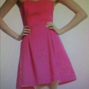 Lilly Pulitzer pink dress