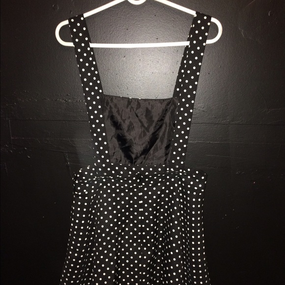 Polka dot jumper dress - Picture 2 of 2