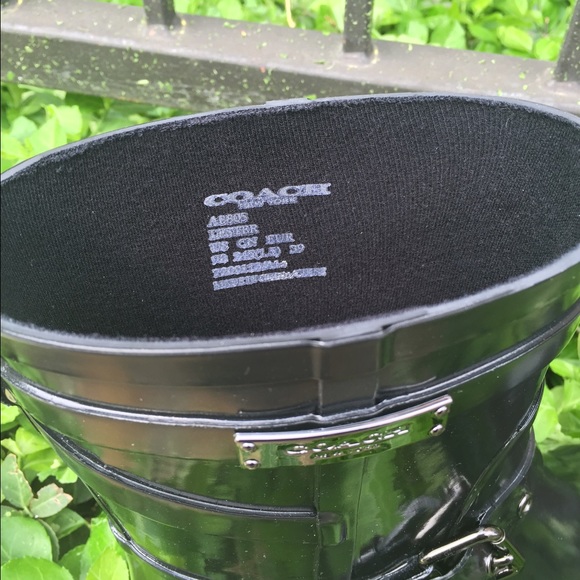 COACH ☔️ rain boots - Picture 3 of 4