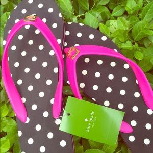 KATE ♠️ SPADE flip flops