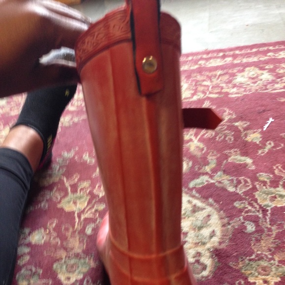 hunter boots-red - Picture 2 of 4