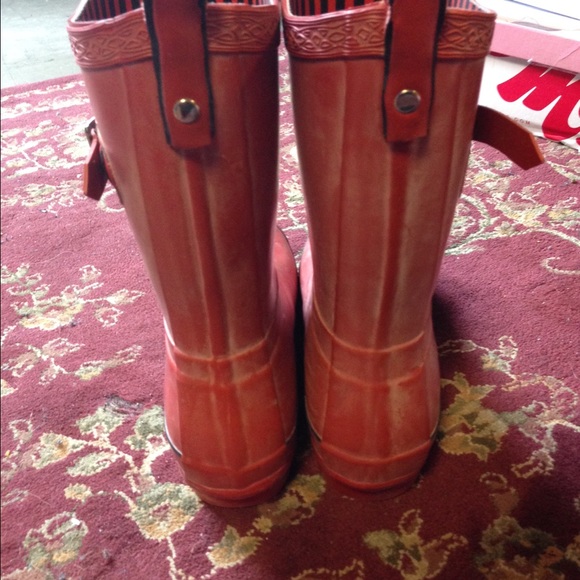 hunter boots-red - Picture 4 of 4