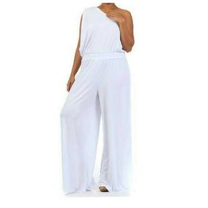 One Shoulder Jumpsuit