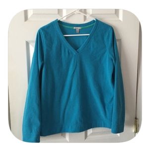 💖NWOT Blue Fleece Top