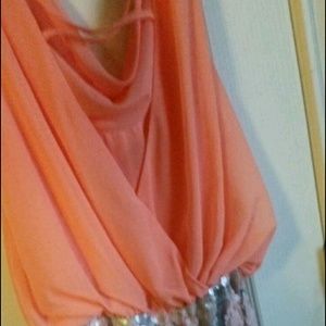Coral Summer Dress