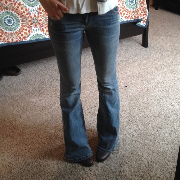 S&P super flare long jeans