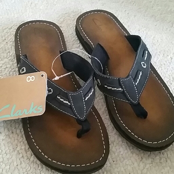 Clark's Cushioned Flip Flops
