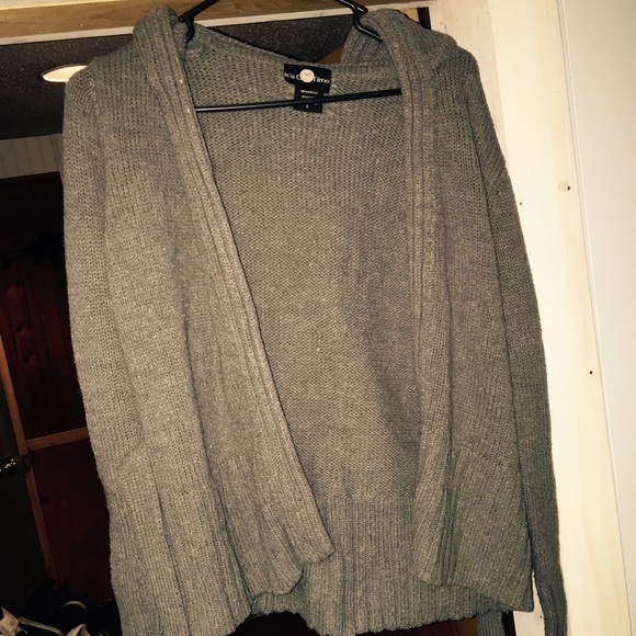 Gray sweater