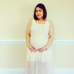 Cream summer dress
