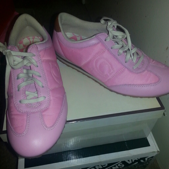 Coach sneakers and wristlet - Picture 1 of 4