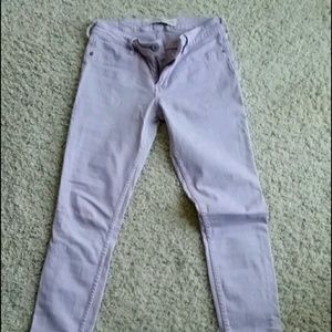 Lavender Skinny Jeans