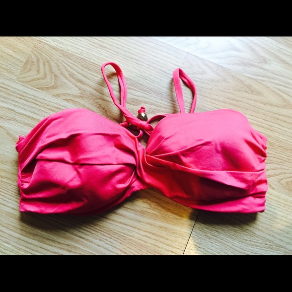 H&M Coral Colored Bikini Top - Picture 1 of 3