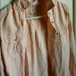 Light Pink Soft Button Down