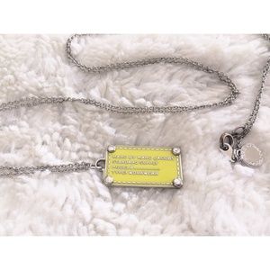 Marc by Marc Jacobs Tag Necklace