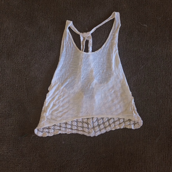 White shirt, perfect for a beach cover up