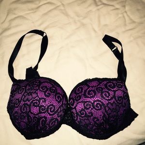 Purple and black push up