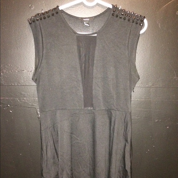 Black mesh dress. - Picture 1 of 2