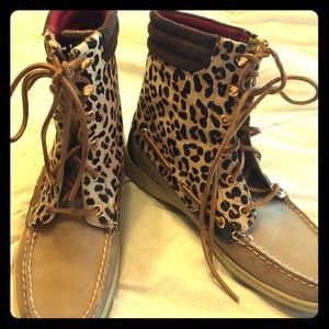 Sperry Top Sider Hi Cheetah