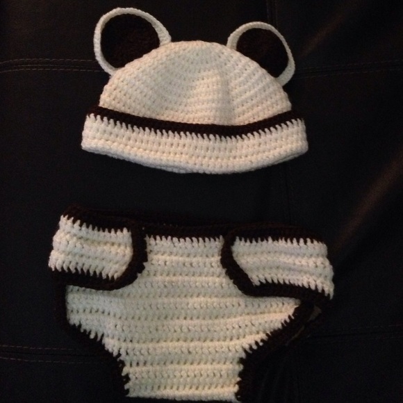 Baby crochet bear
