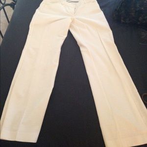 White dress pants