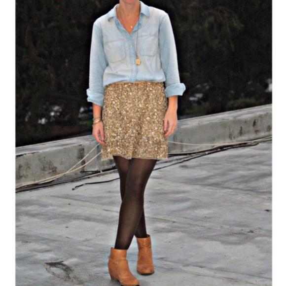 Madewell Chambray Light Denim Shirt