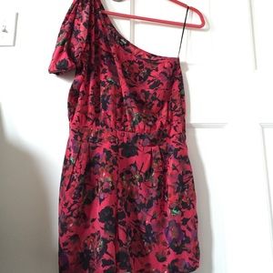 Asos Floral Asymmetrical Romper