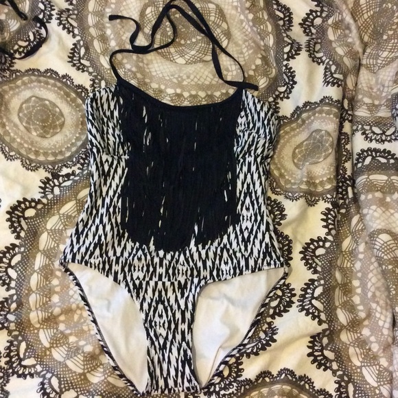 2 fringe bathing suits bundled