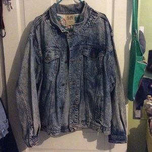 Denim men's jacket