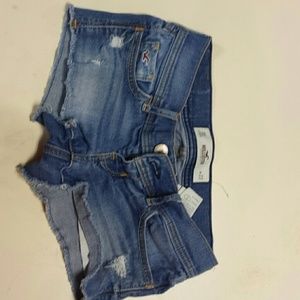 Hollister cut off shorts