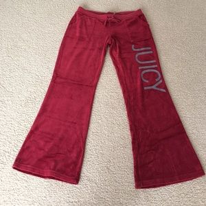 Deep red Juicy Couture pant!