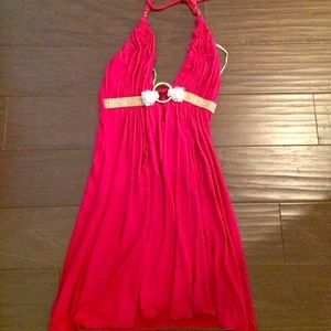 SOLD💖🎀Raspberry jeweled sky dress