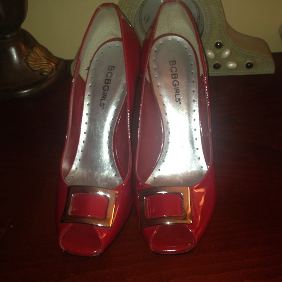 BCBGirls open-toed heels - Picture 1 of 3