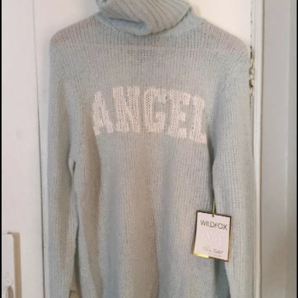Wildfox Couture White Label Angel Wings Sweater