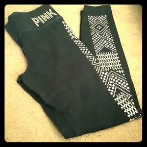 Victoria's secret pink yoga leggings