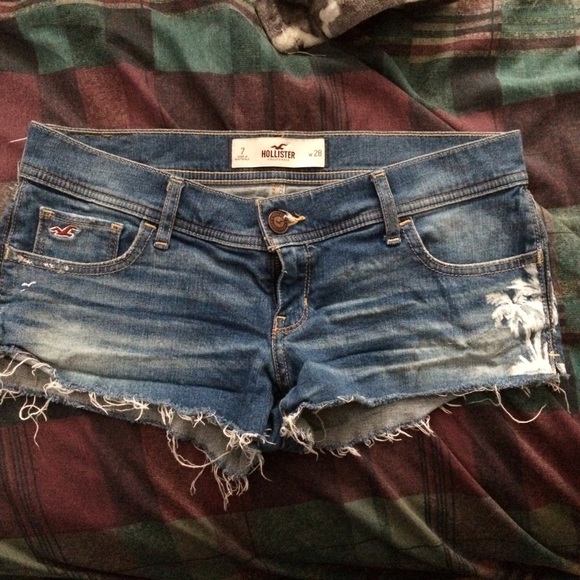 Hollister cutoff shorts