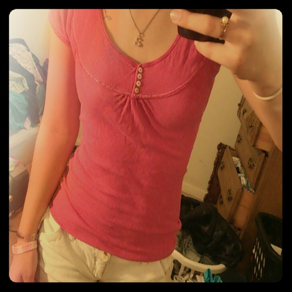 Pink shirt