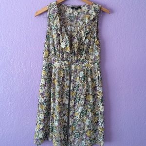 Spring floral dress