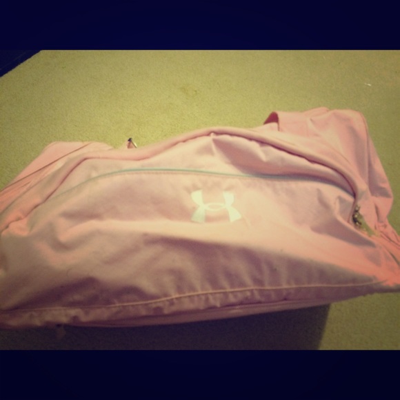 under armour pink gym bag