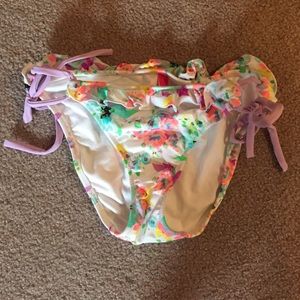 Floral Bikini Bottoms (Price not firm, make offer)