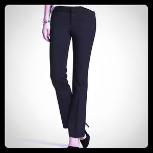 Banana republic black Sloan work pants 0 petite