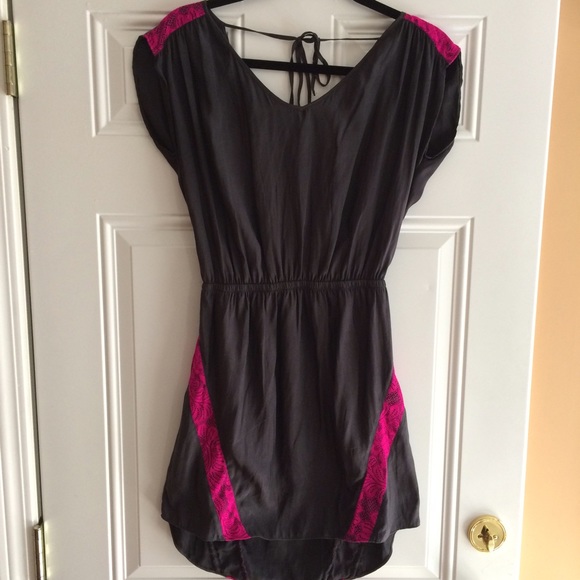 Express silk shift dress