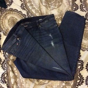 H&M plus boyfriend jeans