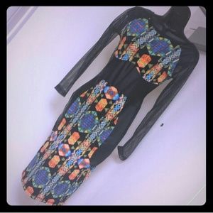 Geometric Abstract Dress