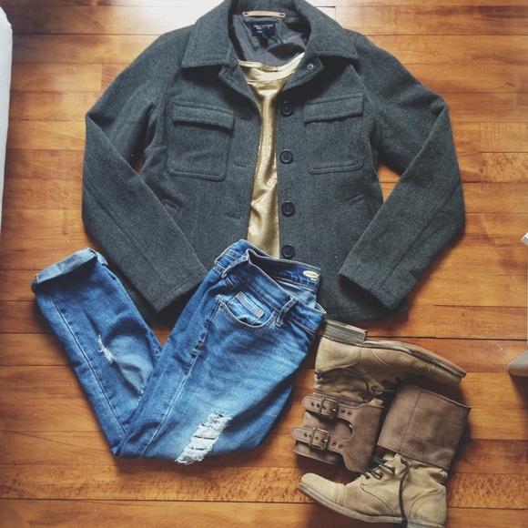 American Eagle Outfitters Pea Coat