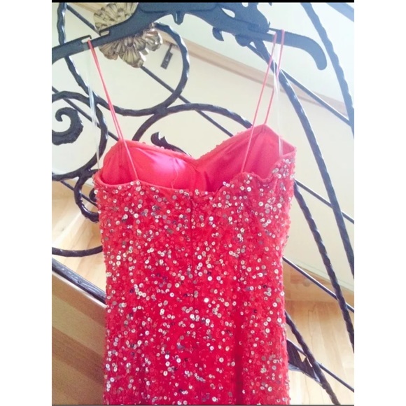 Long Pink evening dress from Cache - Picture 3 of 4