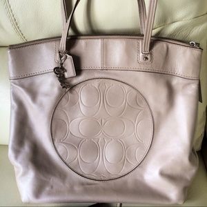 Authentic Coach leather big purse