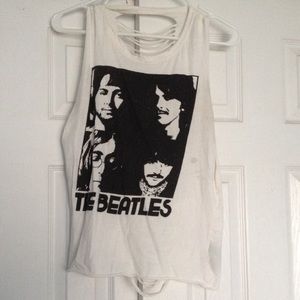 Beatles muscle tee from forever 21.