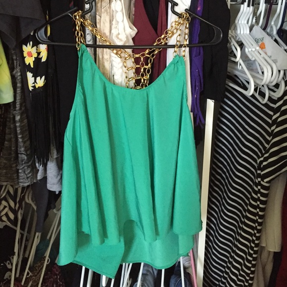 Silk papaya shirt