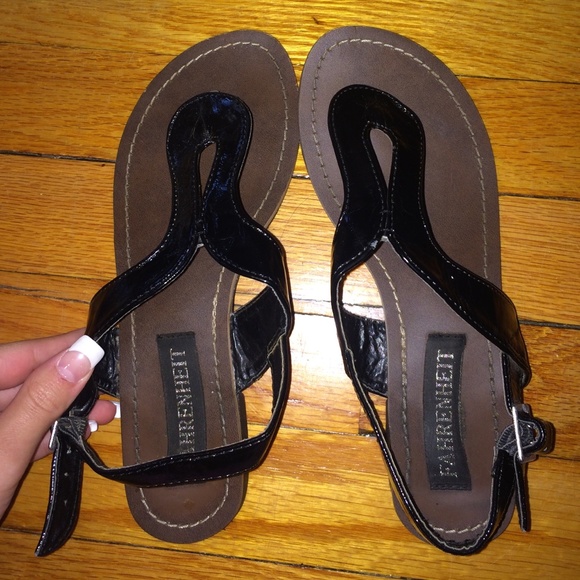 Black sandals